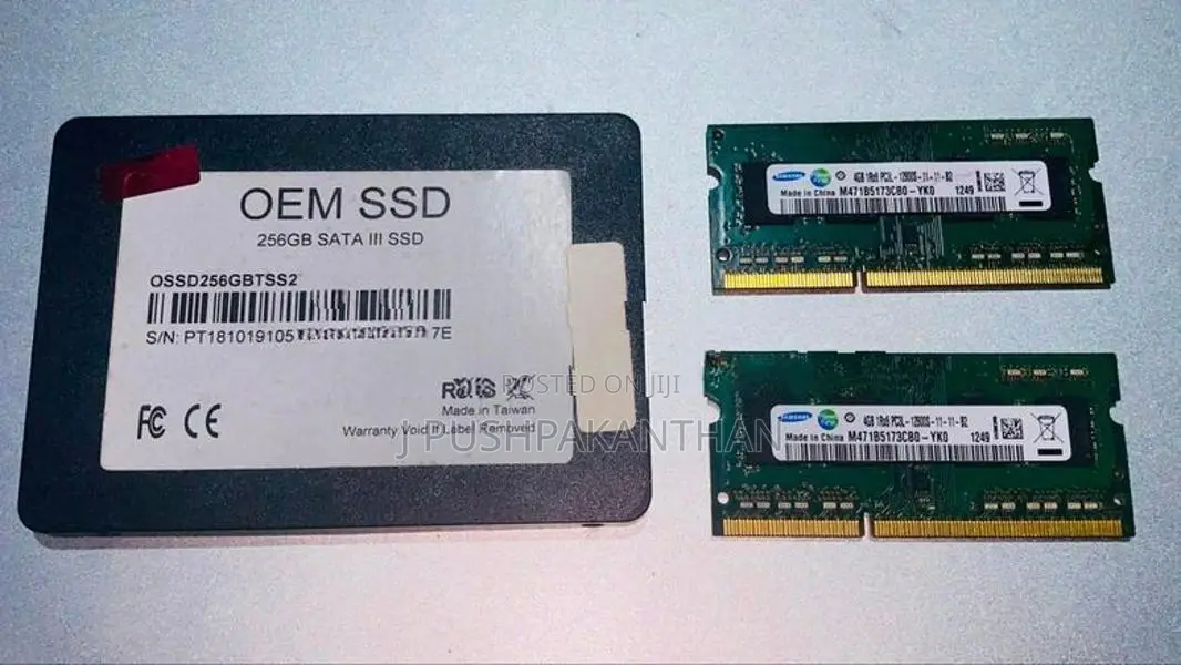 256GB SSD with 4GB RAM