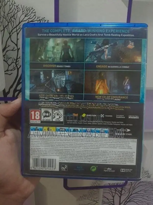 PS4 Game Rise of The Tomb Raider