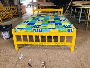 6*4 Attoniya Bed with Double Layer Mattress