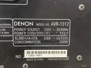 Denon hdmi Av Receiver Amplifier