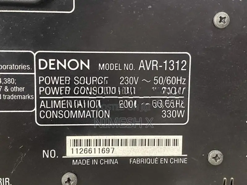 Denon hdmi Av Receiver Amplifier