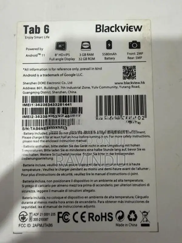 Blackview Tab 6