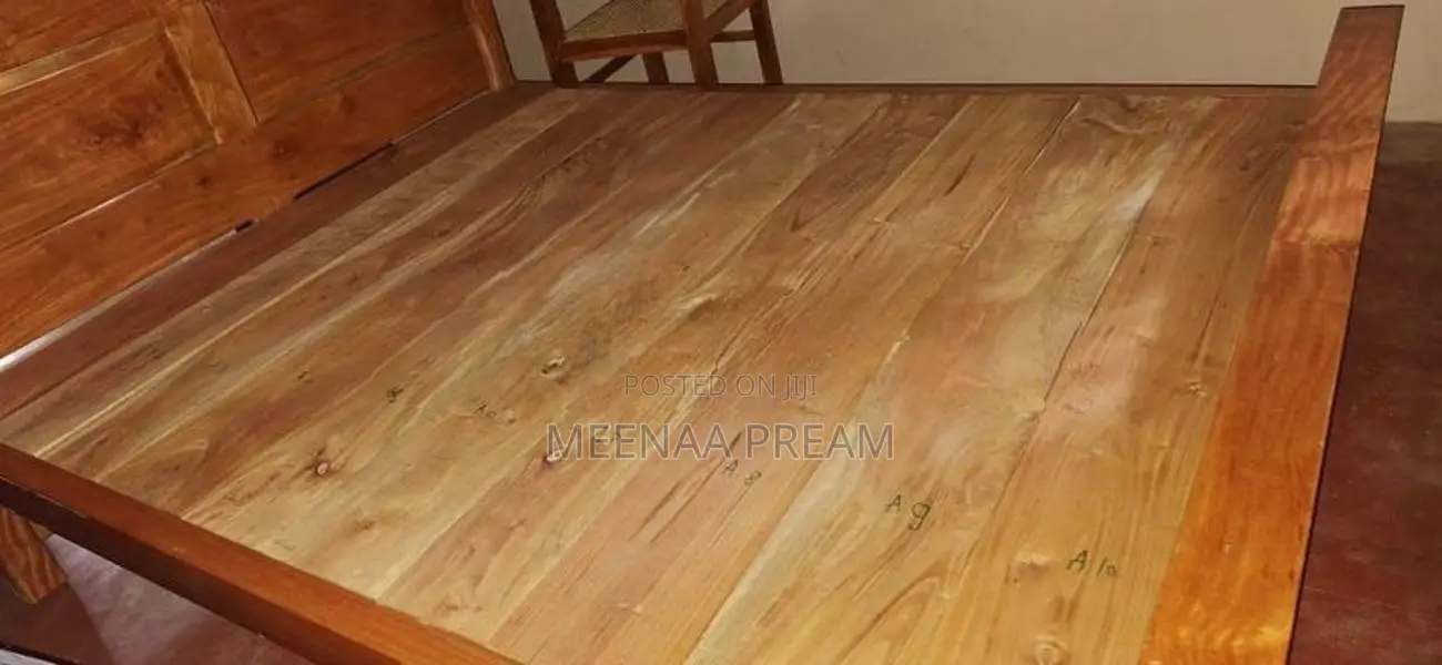 Wooden Triple Size Bed