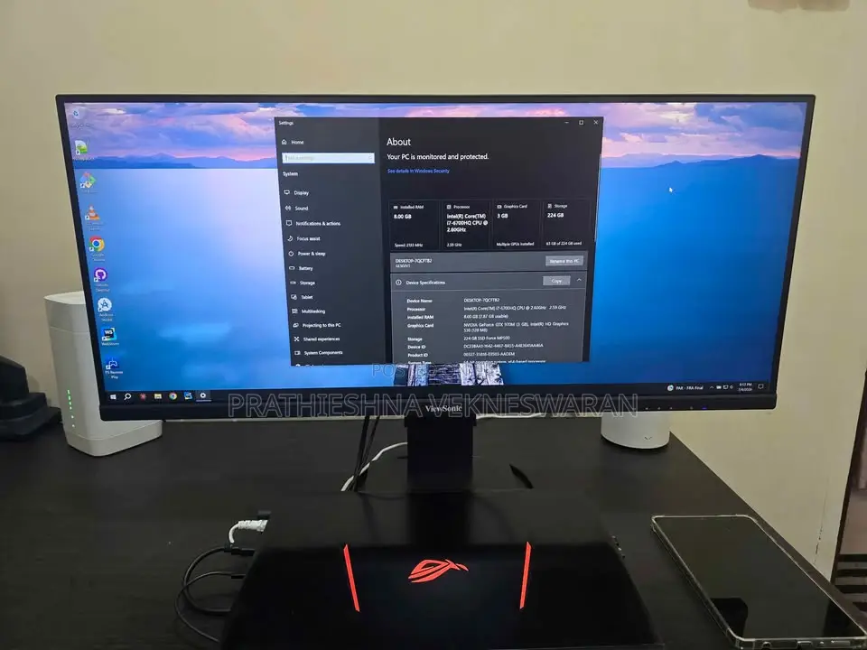 34 Inch Viewsonic Monitor Va3456-MHDJ