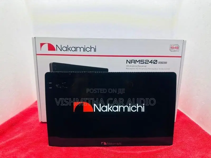 Toyota Allion 260 9 Inch Nakamichi NAM-5240 Android Car Player