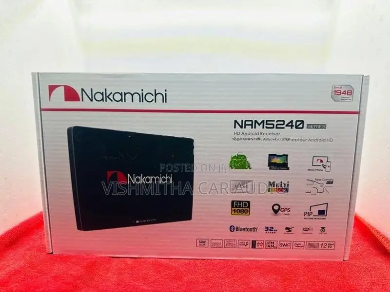 Perodua Axia 2025 9 Inch Nakamichi NAM-5240 Android Car Player