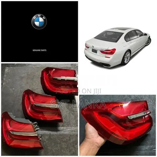 Genuine BMW 7 Series 740e 2018 rear LED lights
