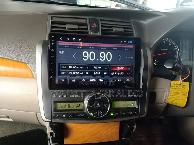 Toyota Allion 260 Android Car Player With Panel 9 Inch