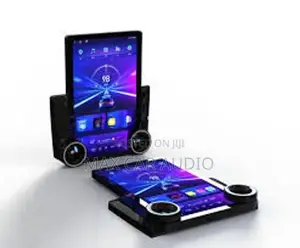 Dual knob 2k carplay android 11.8inch vertical teslacar dvd auio setup