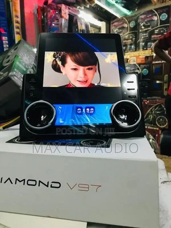 7INCH Diamond v97 4+64G SIM Dual knobs android car dvd audio setup