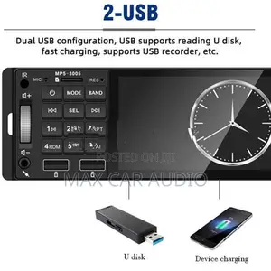 1din mp5 Display car setup