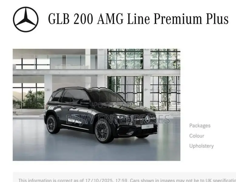 Mercedes Benz GLB 200 Amg Premium Plus 2025