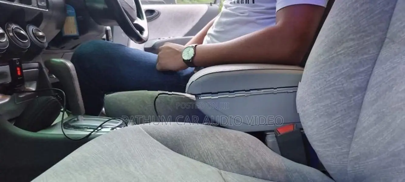 USB Charging With Vehicle Arm Rest Console Box