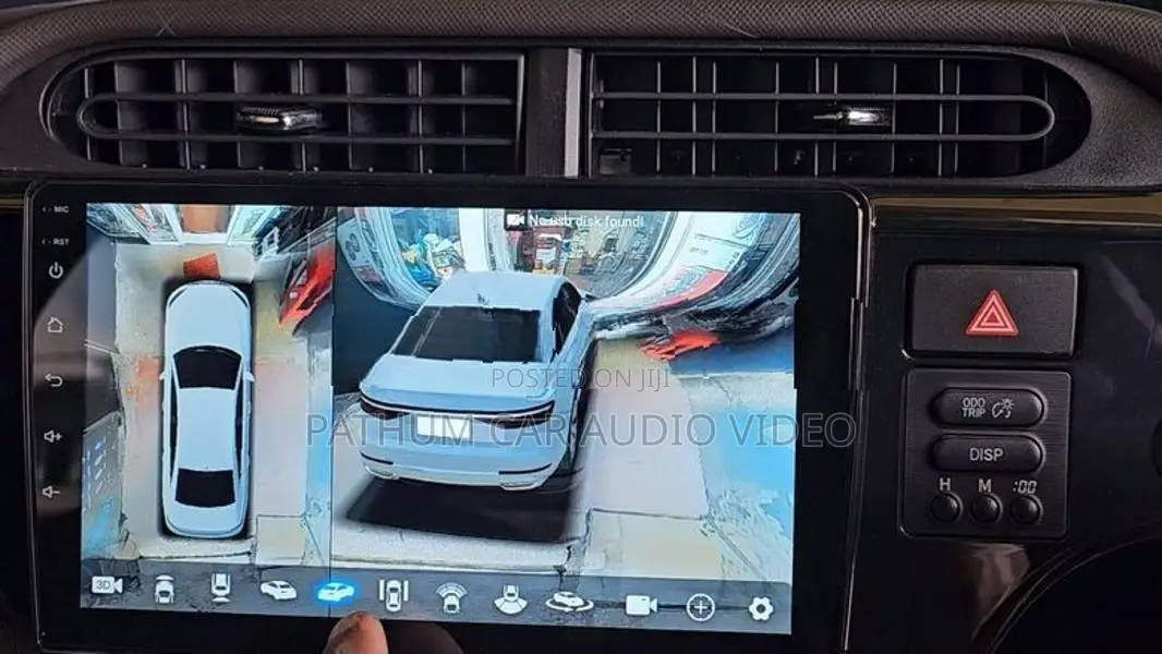 Toyota Aqua Car Lenovo Android Player with 4 Way Camera System 2+32GB