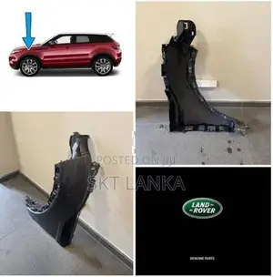 Genuine Land Rover Evoque 2015 passenger fender wing complete