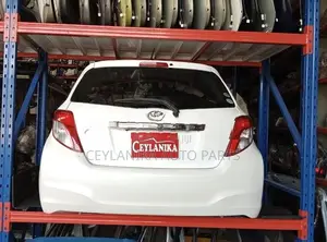 Toyota Vitz KSP130 2012 Back Cut