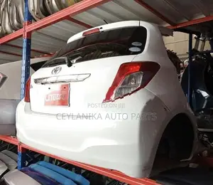 Toyota Vitz KSP130 2012 Back Cut