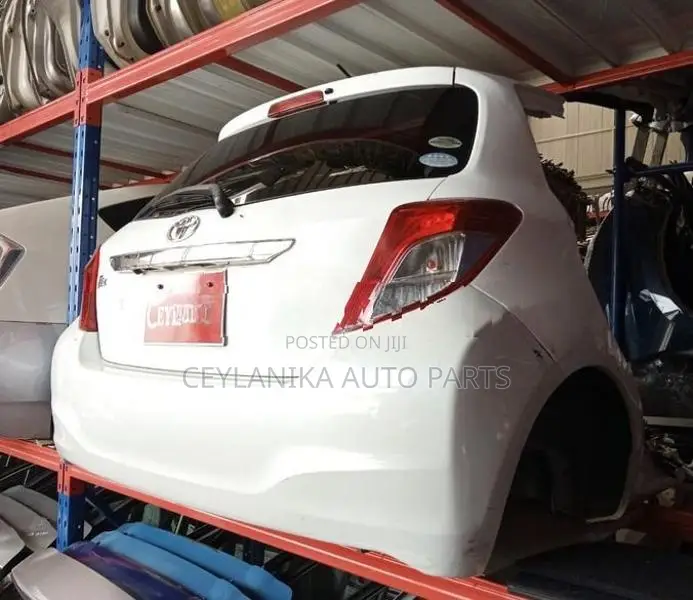 Toyota Vitz KSP130 2012 Back Cut