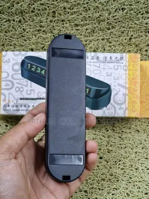 Parking Phone Number Card