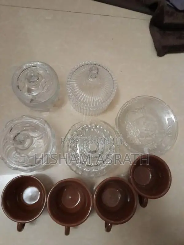 Glass desert bowls