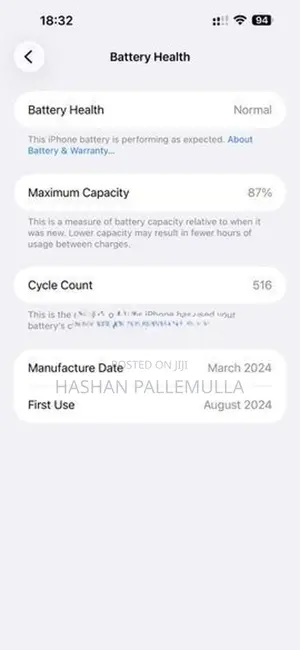 Apple iPhone 15 Pro Max 256GB (Used)