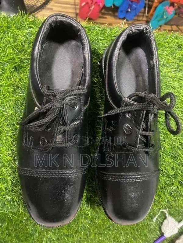 Leather Police Shoes