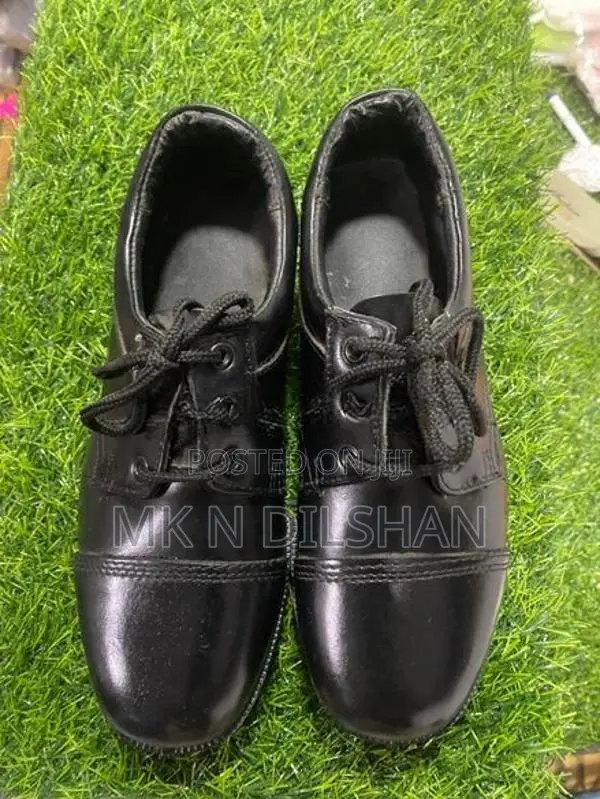 Leather Police Shoes