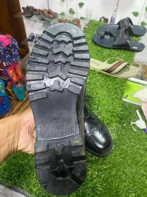Leather Police Shoes