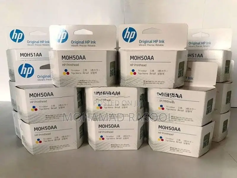 HP M0H50A Tri-Color Replacement Printhead