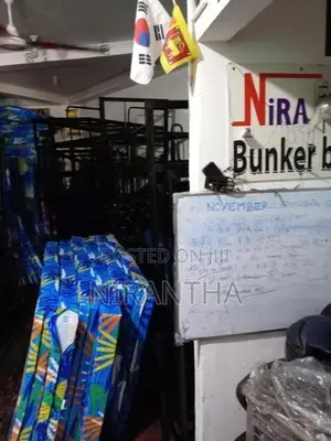 steel bunk bedතට්ටු දෙකේ යකඩ ඇදන bunker