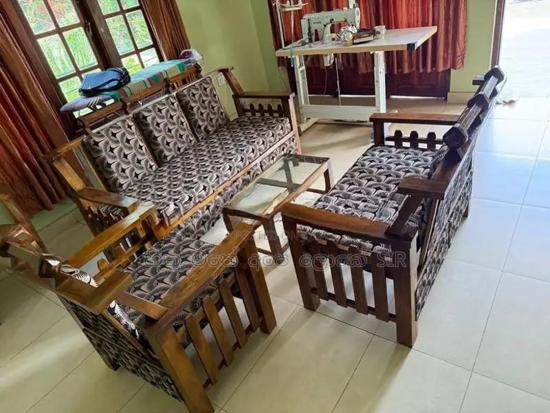 New Teak Sofa Set