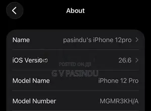 Apple iPhone 12 Pro (Used)
