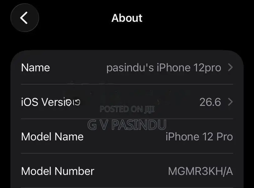 Apple iPhone 12 Pro (Used)
