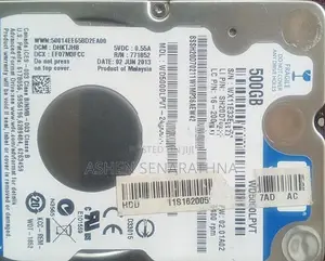 wd 500gb hard with ddr 3 2gb ram