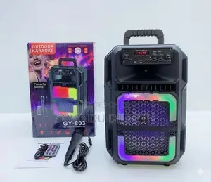 BK-803 GY-803 8” Wireless Bluetooth Speaker Outdoor Portable
