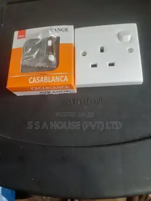 Orange 13A Plug Base