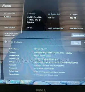 Dell Inspiron 15-3567 1TB 15.6'