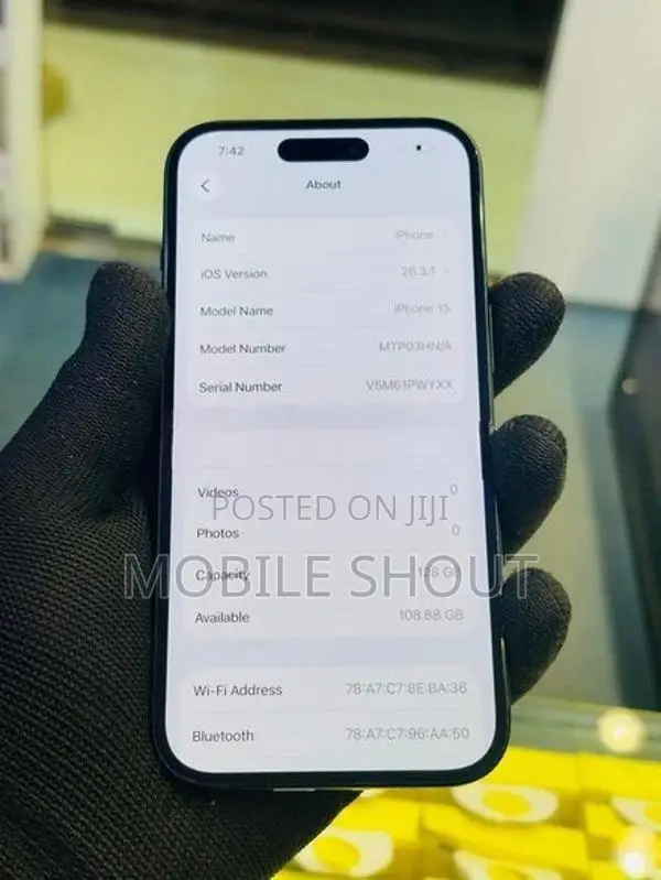 Apple iPhone 15 128GB (Used)