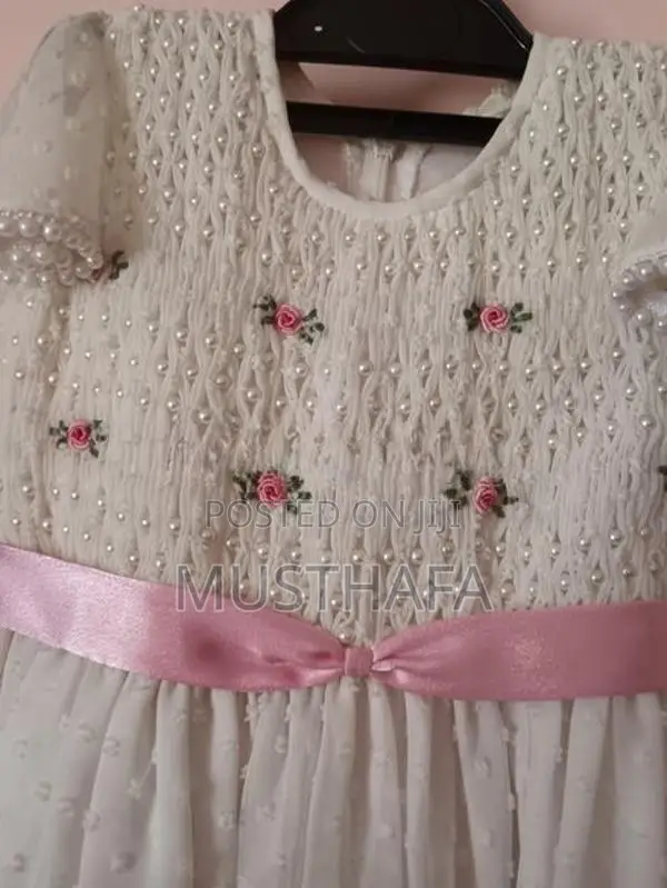 kids hand embroidery frock