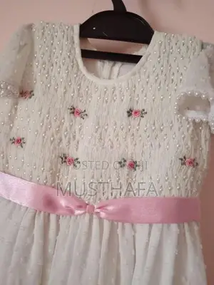 kids hand embroidery frock