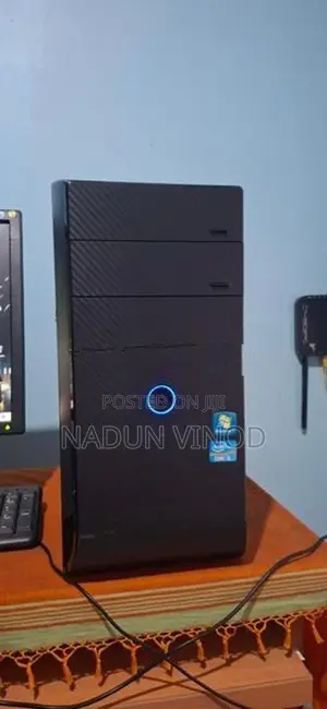 desktop pc with monitor