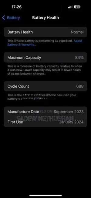 Apple iPhone 15 (Used)