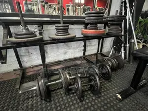Barbell with Dumbbells