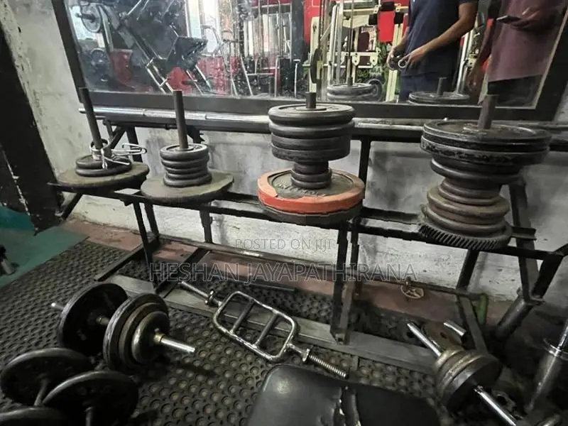 Barbell with Dumbbells