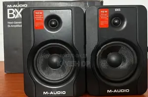 M Audio BX5 D2 Studio Monitors Pair with Box