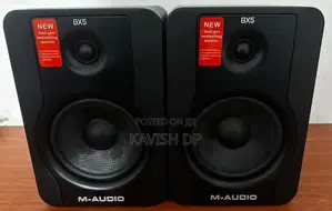 M Audio BX5 D2 Studio Monitors Pair with Box