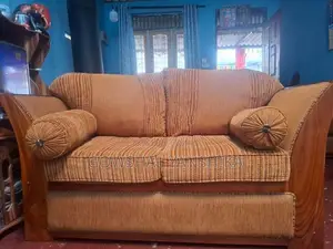 Solid Teak Wood Sofa Set (3+2+1)