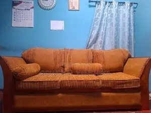 Solid Teak Wood Sofa Set (3+2+1)