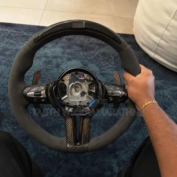 Suede BMW Steering Wheel