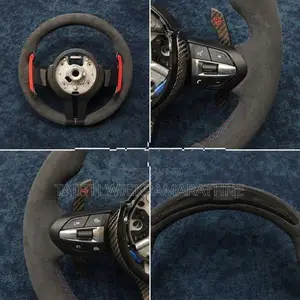 Suede BMW Steering Wheel